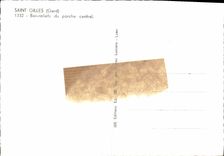 CPM Saint Gilles Bas Reliefs Du Porche Central