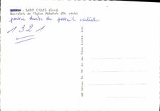 CPM Saint Gilles Bas Reliefs De I'Eglise Abbatiale