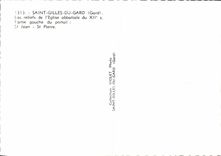 CPM Saint Gilles Du Gard Bas Reliefs De I'Eglise