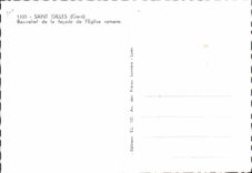 CPM Saint Gilles Bas Relief De La Facade De I'Eglise Romane