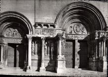 CPM Saint Gilles Facade De I'Eglise