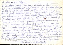 CPM Rocher De La Chambotte Et Lac Du Bourget