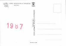 CPM Beaucaire Et Tarascon Souvenir