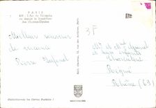 CPM Paris L'Arc De Triomphe Vu Depus Le Rond Point