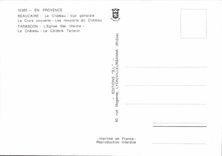 CPM En Provence Beaucaire Le Chateau Vue Generale Tarascon