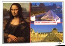 CPM Paris Musee Du Louvre