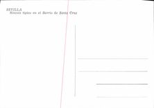 CPM Sevilla Rincois Tipico en et Barrio de Santa Cruz