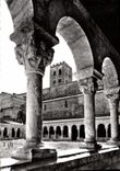CPM Abbaye De Saint Michel De Cuxa L'Interieur du Cloitre
