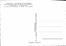 CPM Paysages De Provence Route se Saint Remy Aux Baux Le Mausolee