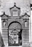 CPM La Chartreuse de Valbonne Par Pont Saint Esprit La Porte Cochere et la Porte de l'Eglise