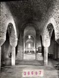 CPM Saint Martin du Canigou L'Abbaye Autel et allee centale
