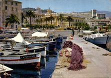 CPM Ile de Beaute Paradis d'ete Ajaccio Le Port