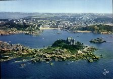 CPM La Bretagne En Couleurs Ploumanac'h La Plage Saint Guirec
