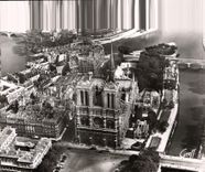 CPM Paris Vue Aerierne Notre Dame