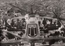 CPM Paris Et Ses Merveilles Panorama Sur Le Palais de Chaillot