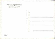 CPM Paris Ses Merveilles Le Petit Palais