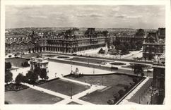 CPM Paris En Flanant Perspective Sur La Place Du Carrousel