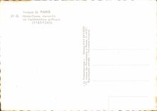 CPM Images De Paris Notre Dame Merveille