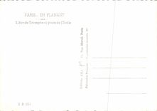 CPM Paris En Flanant L'Arc De Triomphe Et Place De I'Etoile