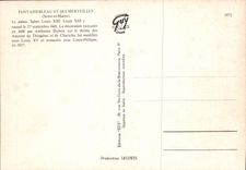 CPM Fontainebleau Et Ses Merveilles