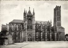CPSM Limoges La Cathedrale