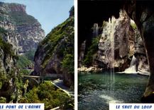 CPSM Cote D'Azur Les Gorges Du Loup