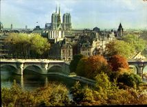 CPSM Couleurs Et Lumire De France Paris Notre Dame Et La Cite