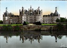 CPSM Chambord Le Chateau Facade Nord