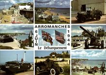 CPSM Arromanches Le Debarquement