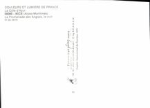 CPSM Nice La Promenade Des Anglais La Nuit