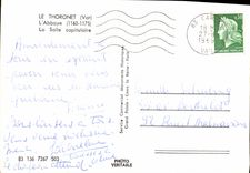 CPSM Le Thoronet L'Abbaye La Salle Capitulaire