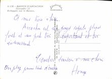 CPSM Bassin D'Arcachon Echappee Sur Le bassin