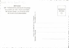 CPSM Bretagne Plougastel Daoulas Le Calvaire de 1602 Partie Superieure