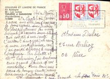 CPSM En Auvergne Les Roches Tuiliere et Sanadoire