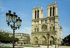 CPSM Paris Notre Dame de Paris