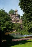 CPSM Paris Le Parc Des Buttes Chaumont