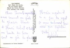 CPSM Dauphine Barre Des Ecrins Pic Du Glacier Blanc