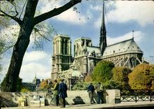 CPSM Paris Notre Dame