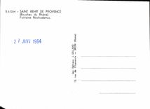 CPSM Saint Remy De Provence Fontaine Nostradamus