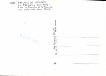 CPSM Paysages De Provence Les Antiques Saint Remy L'Arc De Triomphe Et Le Mausolee