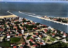 CPSM Le Grau D'Agde Vue Aerienne
