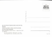 CPSM Kunsthistorisches Museum Wien Weltliche Schatzkammer