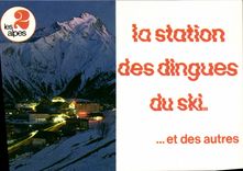 CPSM les 2 Alpes Vue Generale De Nuit