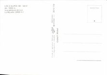 CPSM les 2 Alpes Vue Generale De Nuit