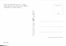 CPSM les 2 Alpes Telesiege Et Pistes De La Toura