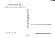 CPSM Bourg En Bresse Eglise De Brou Tombeau De Marguerite D'Autriche