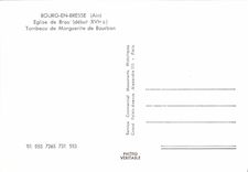 CPSM Bourg En Bresse Eglise De Brou Tombeau De Marguerite de Bourbon