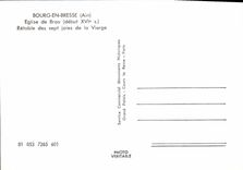 CPSM Bourg En Bresse Eglise De Brou