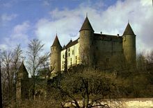 CPSM Grandson Lac De Neuchatel Chateau Historique Et Musee Autos