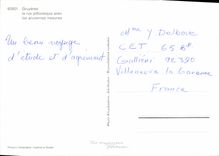 CPSM Gruyeres La Rue Pittoresque Avec